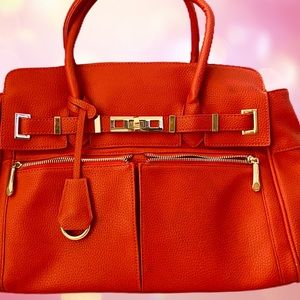 Large red tote/purse